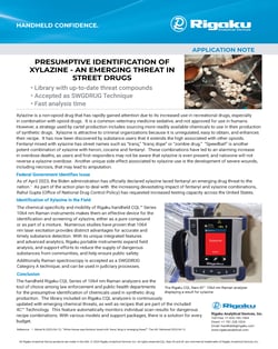 Xylazine Analysis App Note 2024Feb15