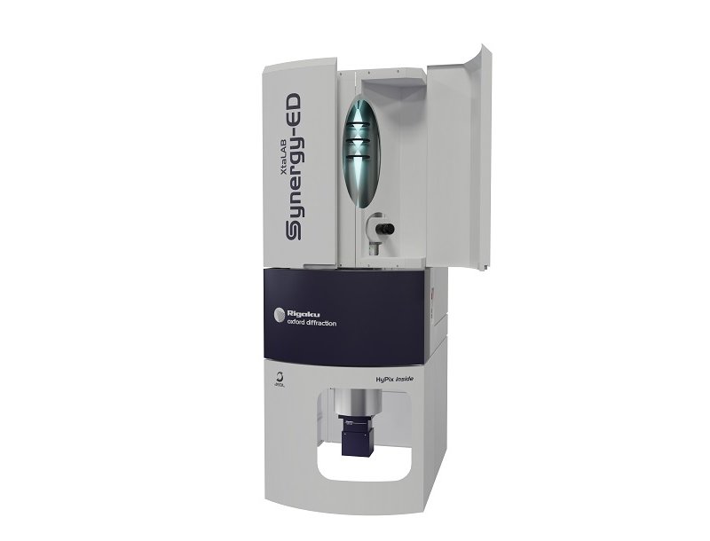 XtaLAB Synergy-ED electron diffractometer partial cutaway)