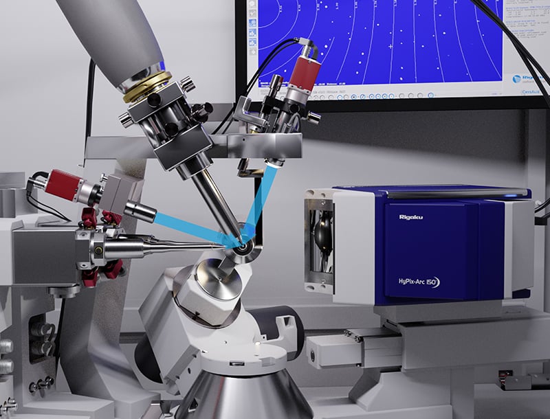 Intelligent Goniometer Head (IGH) in action