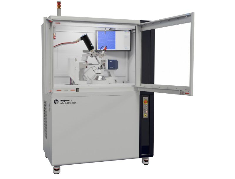 XtaLAB-Synergy-S fast and agile single crystal X-ray diffractometer - full cabinet doors open