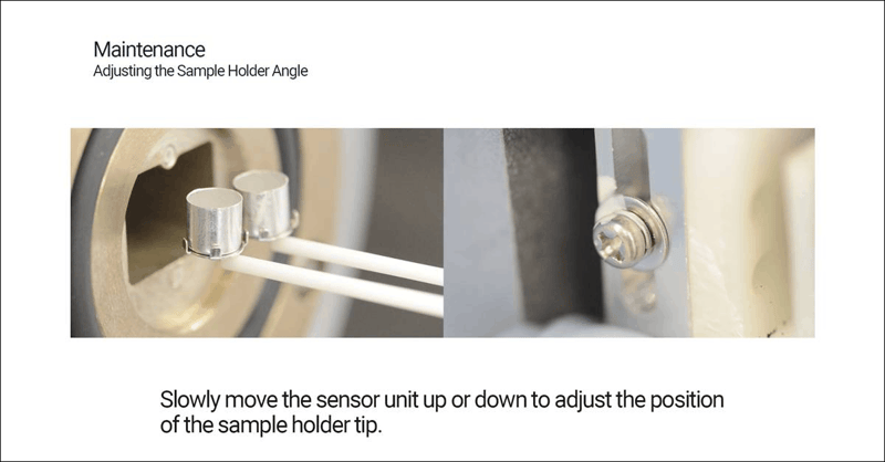 STAvesta_Adjusting the sample holder angle_en