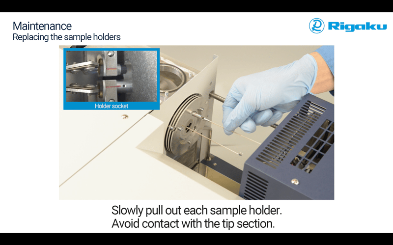 STAvesta_Replacing the sample holder_RE