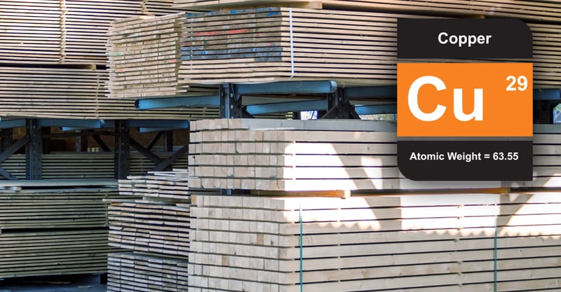 Wood products with element of interest, copper. Read EDXRF App Note 1141 - NEX QC - CuO Wood Treatment.