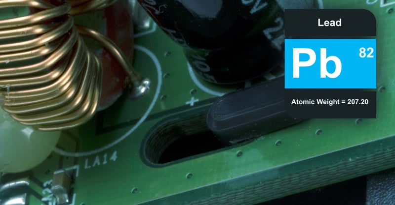 Electronic equipment with element of interest, lead. Read EDXRF App Note 1550 - NEX DE VS - Lead-free Solder.