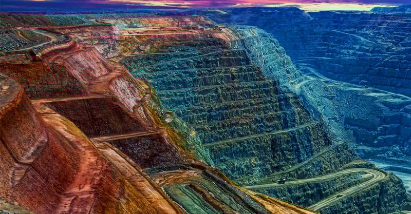 Gold quarry. Read EDXRF App Note 1576 - NEX DE - Gold Recovery.