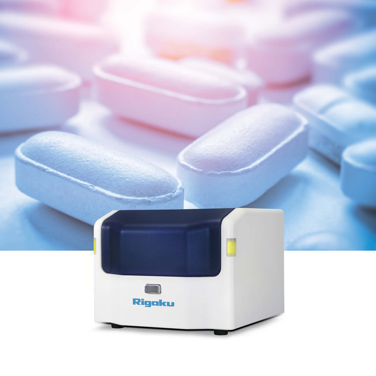 Pharmaceutical materials, pills, with NEX DE EDXRF elemental analyzer.