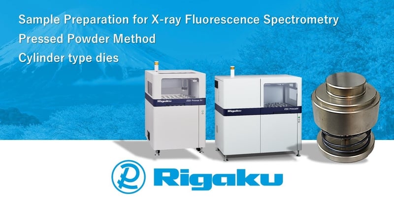 Pressed Powder Method (Cylinder type dies)