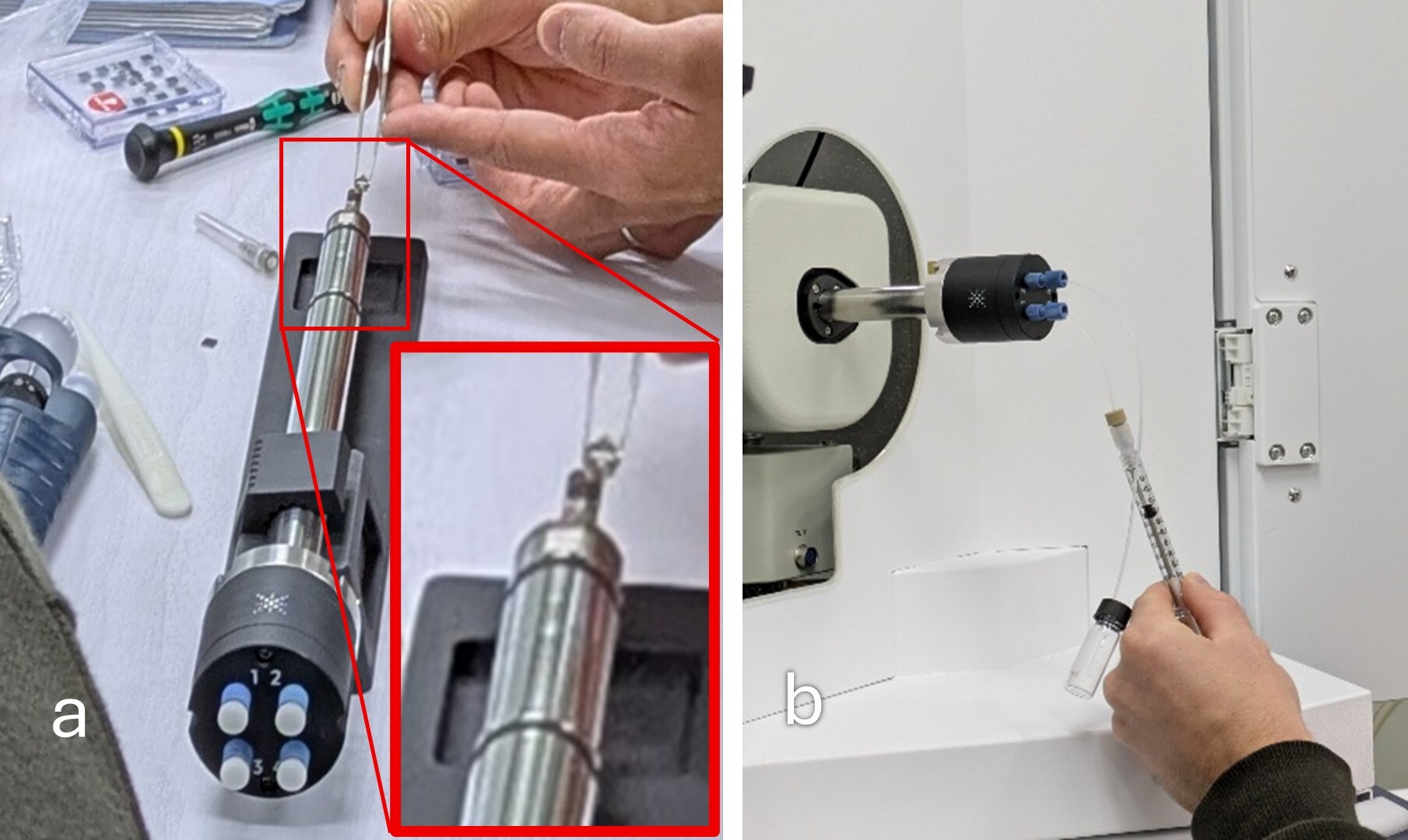 SMX042 Figure 2 - Images of the sample holder