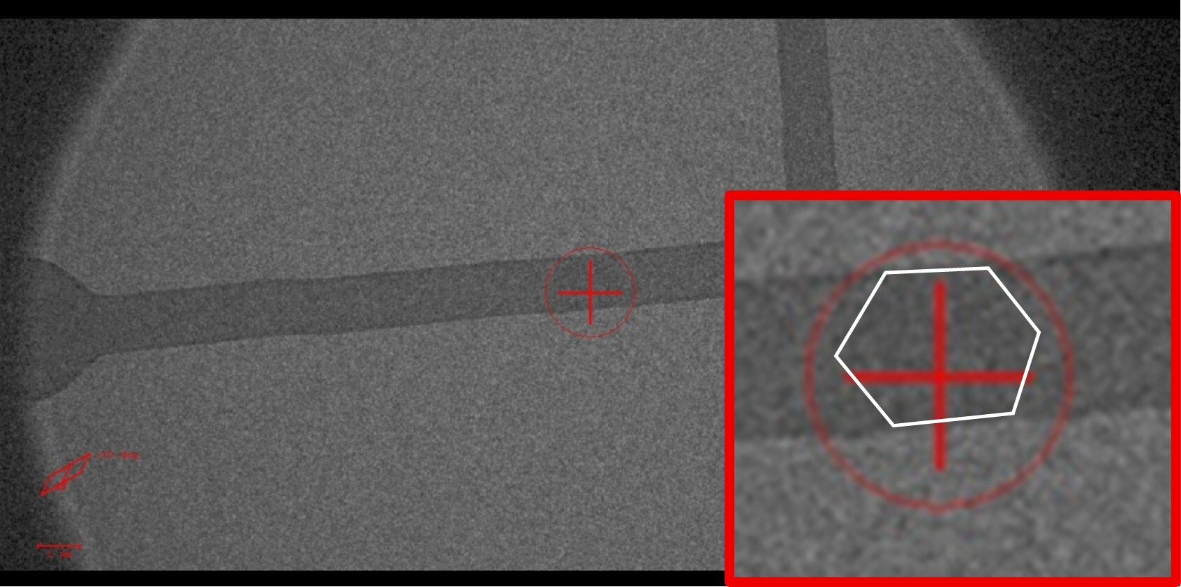 SMX042 Figure 3 - Image of the crystal