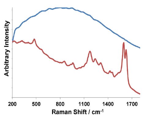 RAD007 Figure 1 Raman spectra of turmeric