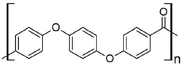 TA-6022 Figure 1 Molecular structure of PEEK
