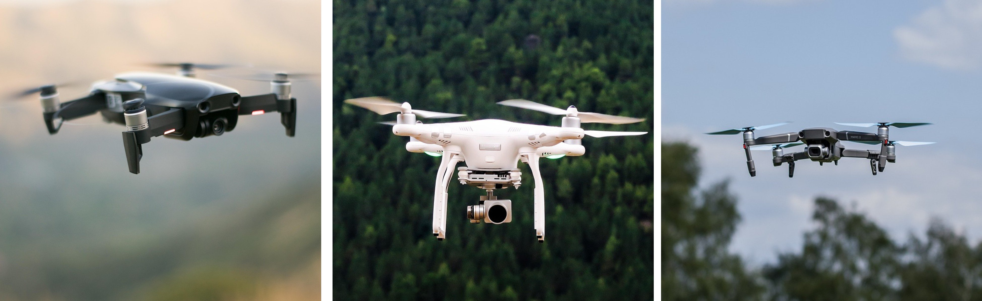 XRI1032 Figure 1 - Three drones