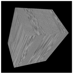 CFRP製板材の立体画像
