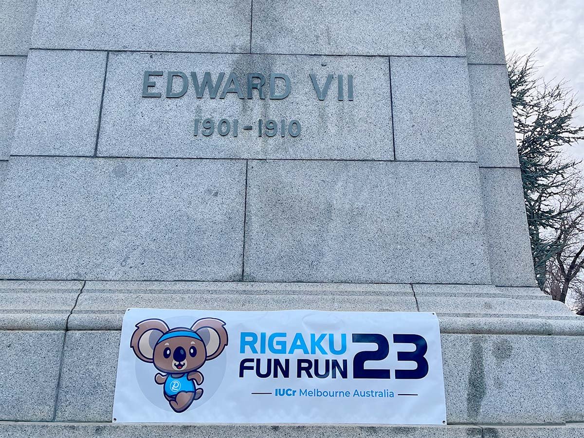Fun run IUCr 2023 Edward VII