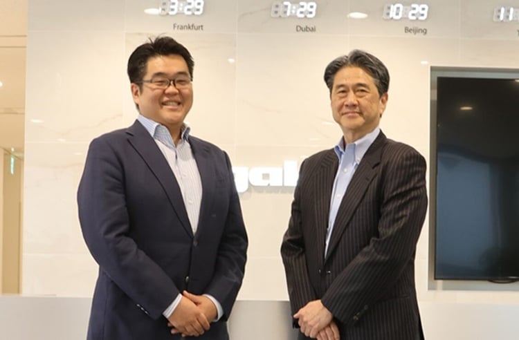 Keitaro Iwaki and Jun Kawakami