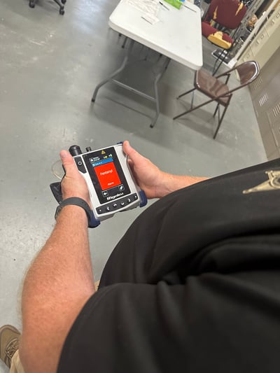 CS1a_A positive reading for fentanyl on Rigaku’s CQL Narc-ID handheld detector