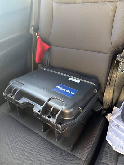 CS1c_Rigaku’s CQL Narc-ID handheld detector being transported in a Washington County Sheriffs patrol vehicle