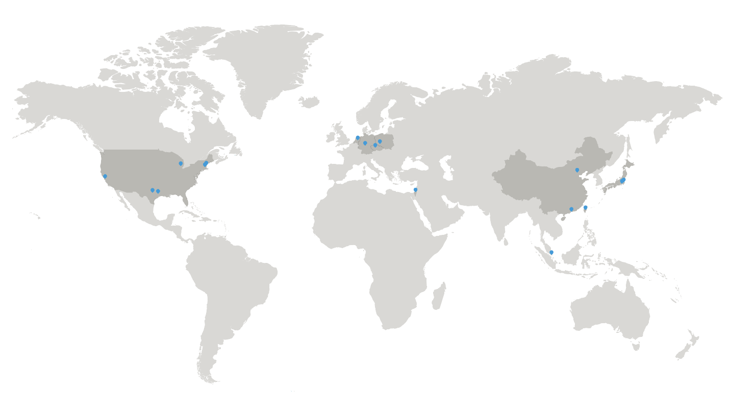 Rigaku world map