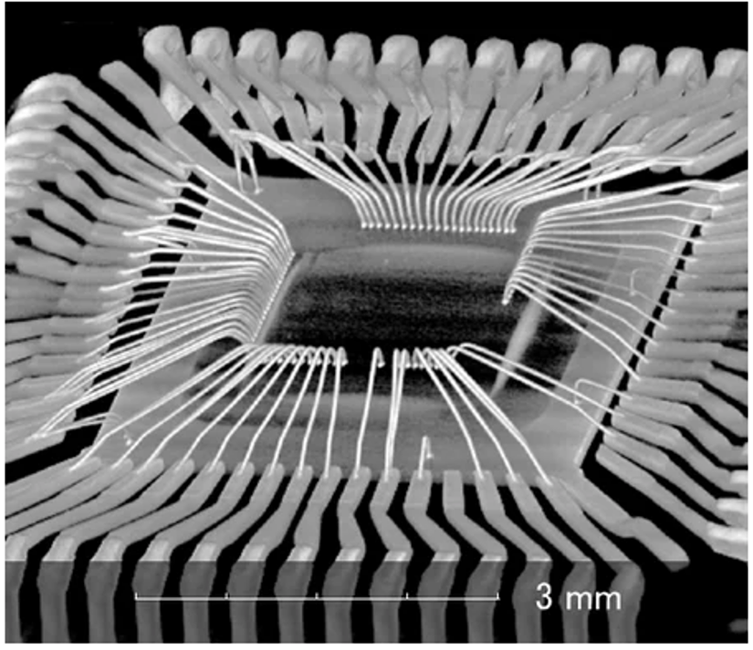Electronic components -  X-ray CT