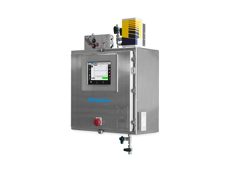 Rigaku NEX OL, on-line EDXRF elemental analyzer for liquid streams.