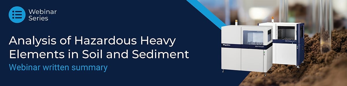 Analysis of Hazardous Heavy Elements in Soil and Sediment