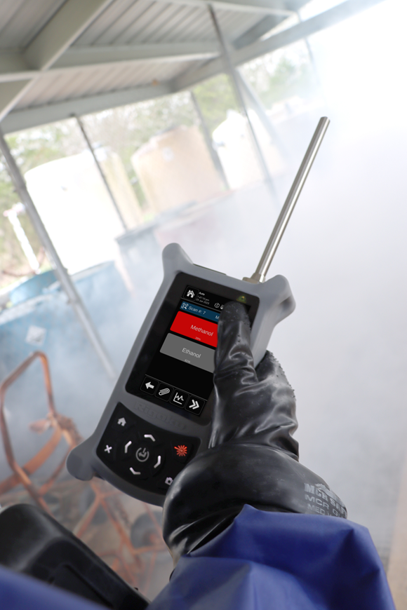 Icon-X Ballprobe Ethanol-Methanol Result