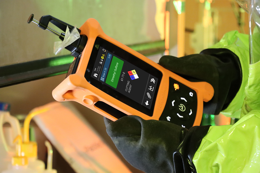 Icon-X Dimethyl Sulfone Mixture Result in Gloved Hands