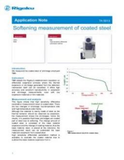 TA-5013: Softening measurement of coated steel