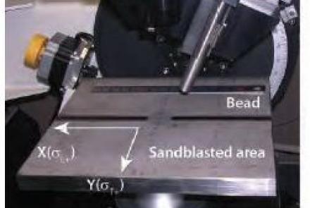 Mapping Measurement Of The Weld Bead On A SUS304 Plate